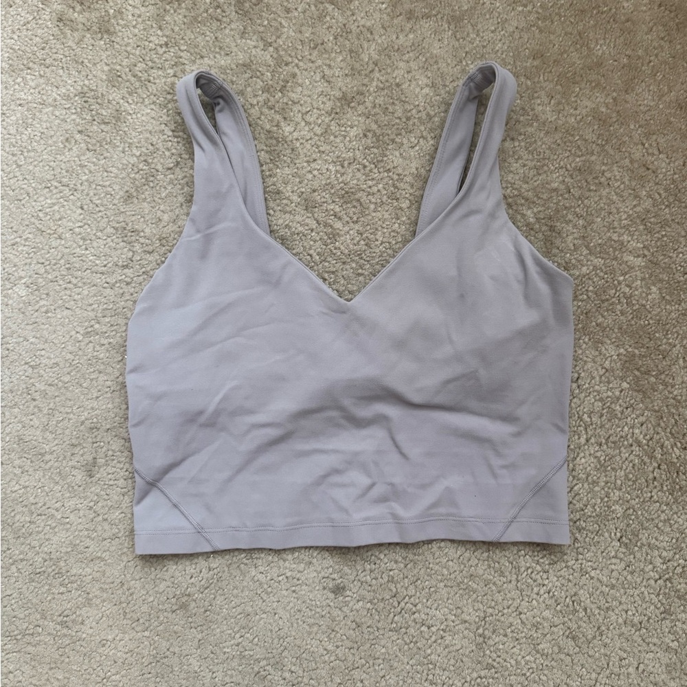 Lululemon Mauve Grey Align Tank 8